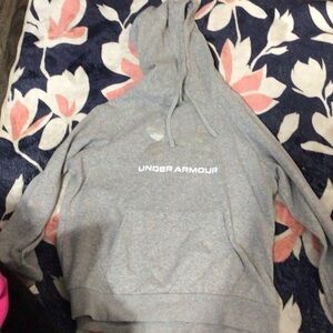 Under Armour Light Gray Hoodie